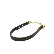 Pre-owned Canvas bracelets Louis Vuitton Vintage , Brown , Dames