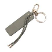 Pre-owned Leather key-holders Louis Vuitton Vintage , Gray , Dames