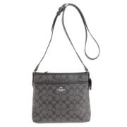 Pre-owned Canvas shoulder-bags Coach Pre-owned , Black , Dames