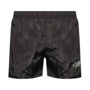 Logo Gedetailleerde Zwemshorts Givenchy , Black , Heren