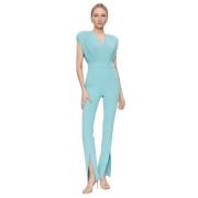 Mouwloze Jumpsuit Pinko , Blue , Dames