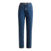 Klassieke Denim Jeans met 5 Zakken Guess , Blue , Dames