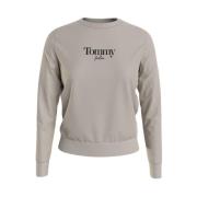 Sweatshirt met ronde hals Tommy Jeans , Beige , Dames