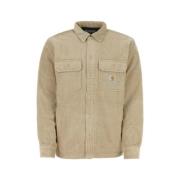 Fluweel Ribjasje Carhartt Wip , Beige , Heren