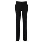 Stijlvolle Broeken voor Vrouwen Twinset , Black , Dames