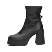 Dames Enkellaarsjes 5461 Notre-v , Black , Dames