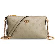 Mini Crossbody Top Zip Tas Guess , White , Dames