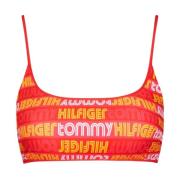 Stijlvolle Bikini Top Tommy Hilfiger , Red , Dames