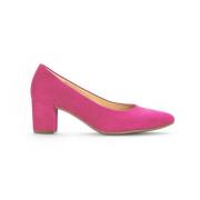 Roze Fluweel Hakken Gabor , Pink , Dames