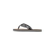 Stijlvolle Slippers voor de Zomer Ralph Lauren , Black , Dames