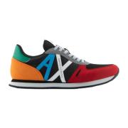 Lage Sneakers Armani Exchange , Multicolor , Heren