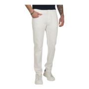 Slim-fit Stijlvolle Broek Replay , White , Heren