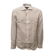 Lange mouwen overhemd Manuel Ritz , Beige , Heren