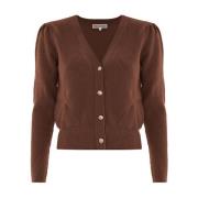 Stijlvolle Cardigan voor Vrouwen Kocca , Brown , Dames