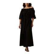 Dames Jurken Nv-danya Off Shoulder Dress Notre-v , Black , Dames