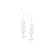 Dames Sieraden Earring Pearls Notre-v , Yellow , Dames