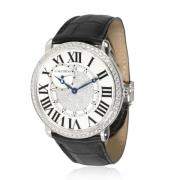 Pre-owned Stainless Steel watches Cartier Vintage , Gray , Dames