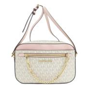 Pre-owned Plastic shoulder-bags Michael Kors Pre-owned , White , Dames