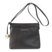 Pre-owned Leather shoulder-bags Michael Kors Pre-owned , Black , Dames