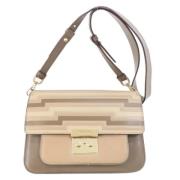 Pre-owned Leather shoulder-bags Michael Kors Pre-owned , Beige , Dames