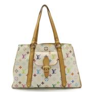 Pre-owned Canvas louis-vuitton-bags Louis Vuitton Vintage , Beige , Da...