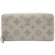 Pre-owned Leather wallets Louis Vuitton Vintage , Gray , Dames