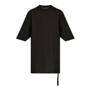 T-shirt Jumbo Rick Owens , Black , Heren