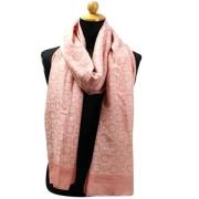 Pre-owned Cotton scarves Salvatore Ferragamo Pre-owned , Pink , Dames