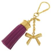 Pre-owned Fabric key-holders Louis Vuitton Vintage , Purple , Dames