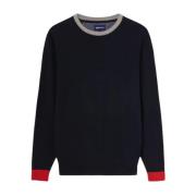 Crew Neck Sweater GAS , Blue , Heren