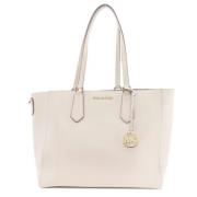 Pre-owned Leather totes Michael Kors Pre-owned , White , Dames