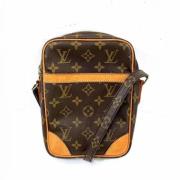 Pre-owned Canvas louis-vuitton-bags Louis Vuitton Vintage , Brown , Da...