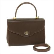 Pre-owned Leather handbags Bally Pre-owned , Brown , Dames