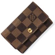 Pre-owned Canvas key-holders Louis Vuitton Vintage , Brown , Dames