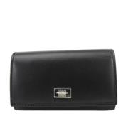 Pre-owned Leather key-holders Salvatore Ferragamo Pre-owned , Black , ...