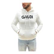 Hoodie Gaudi , White , Heren