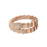 Pre-owned Rose Gold bracelets Bvlgari Vintage , Pink , Dames