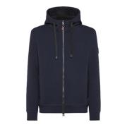 Hoodie met Stijl Dekker , Blue , Heren