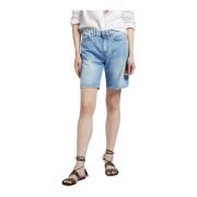 Bermuda Shorts voor Heren GAS , Blue , Dames