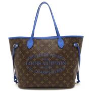 Pre-owned Canvas louis-vuitton-bags Louis Vuitton Vintage , Blue , Dam...