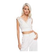 Mouwloze Top Gaudi , White , Dames