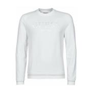 Sweatshirt Guess , White , Heren