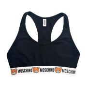 Stijlvolle Top voor Vrouwen Moschino , Black , Dames