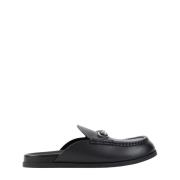 Zwarte Rhein Mules Gucci , Black , Heren