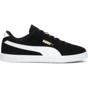 Zwarte Suède Lage Sneakers Puma , Black , Dames