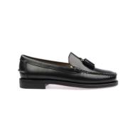 Zwarte Veterschoenen Klassieke Stijl Sebago , Black , Heren