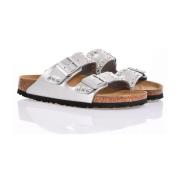 Zilveren Sandalen voor Vrouwen Birkenstock , Gray , Dames