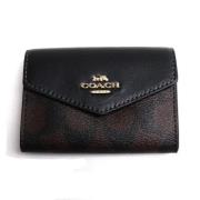 Pre-owned Fabric wallets Coach Pre-owned , Brown , Dames