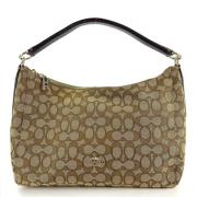 Pre-owned Leather handbags Coach Pre-owned , Beige , Dames