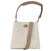 Pre-owned Leather handbags Coach Pre-owned , White , Dames